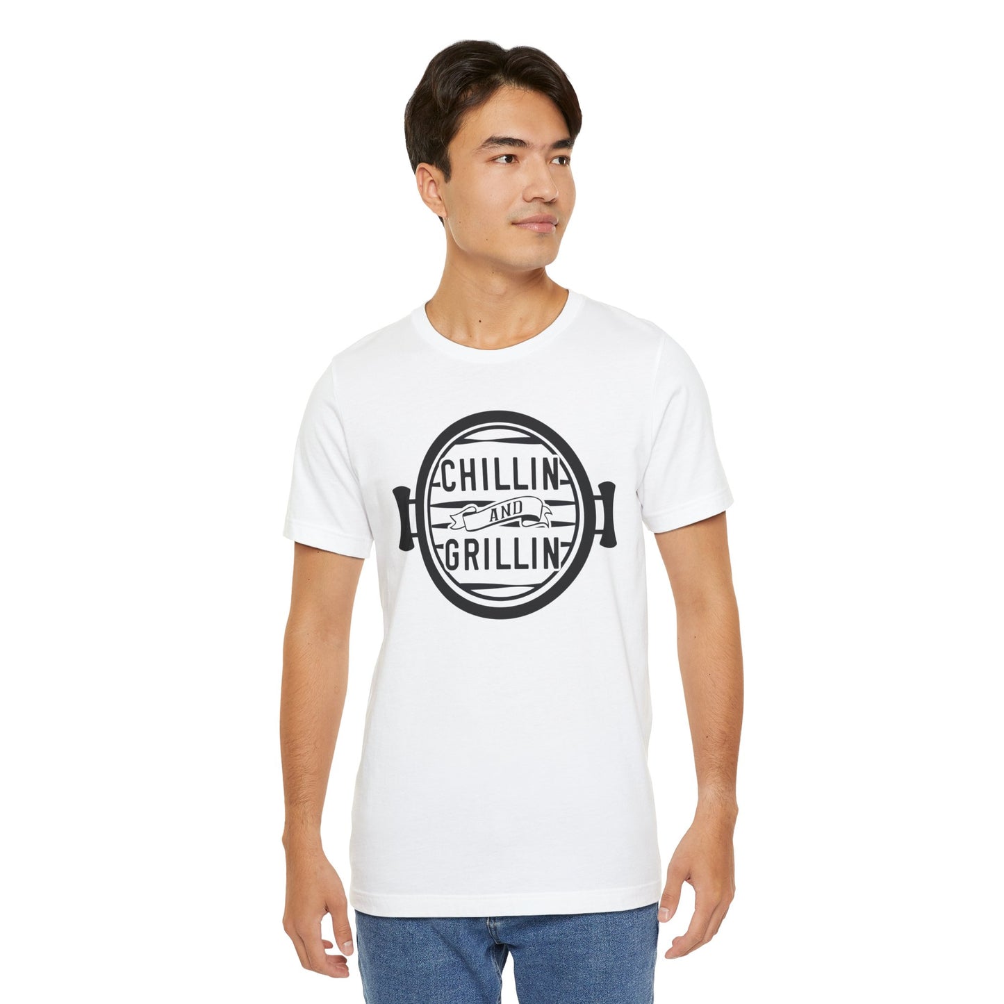 Grillin and Chillin, Unisex Softstyle T-Shirt