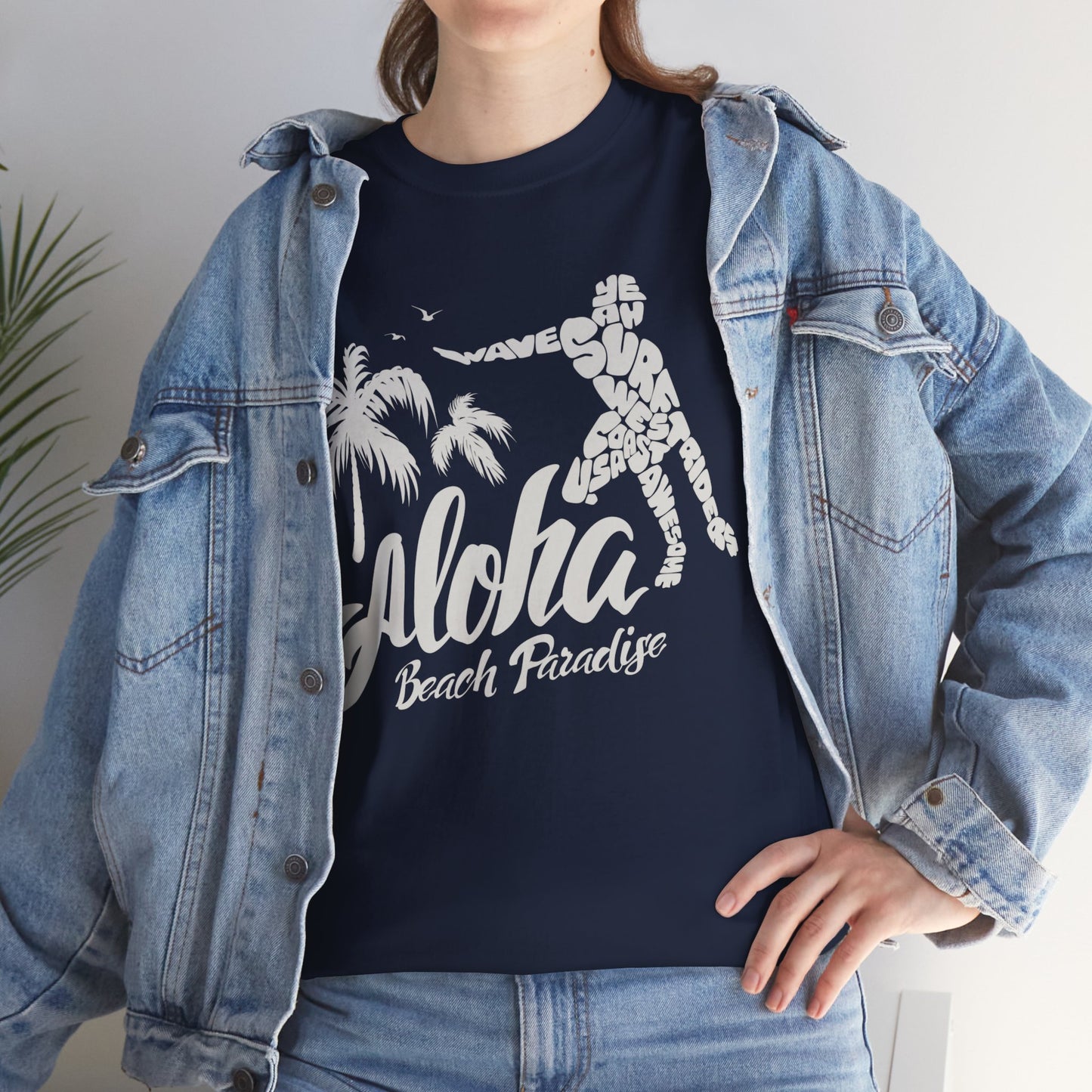 Aloha Paradise Unisex Heavy Cotton Tee