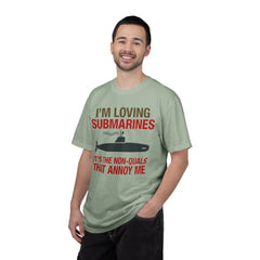 Submarine Lover Nautical Tee, Graphic Submarine Shirt | Summer Casual
