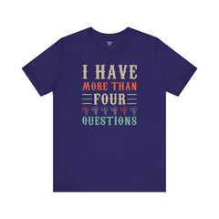 Passover tee, holiday quote tee, Jewish holiday shirt, Passover gift, religious tee, Funny Passover quote, Pesach shirt, Seder table wear