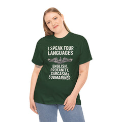 Funny United States Submarine Multilingual T-Shirt