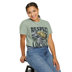 Respect the Locals T-Shirt — Sea Turtle Conservation Graphic Tee