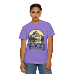 Glacier National Park Graphic, Comfort Colors Soft Relaxed Fit Unisex Garment-Dyed T-shirt