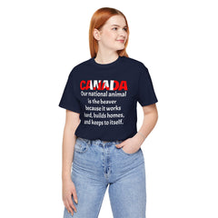Funny Canadian National Quote Tee Shirt - Unisex Tee