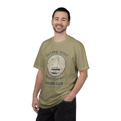 Hempstead Bay Sailing Club T‑Shirt — Flying Scot Hempstead Bay Vintage Sailboat Tee