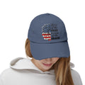 Land Of The Free, Home Of The Brave  - Unisex Distressed Cap