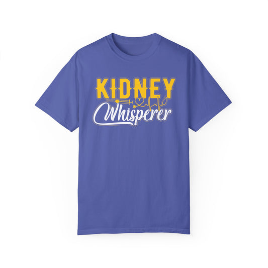 Kidney Whisperer, Graphic Unisex Garment-Dyed T-shirt