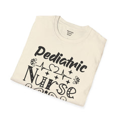 Pediatric Nurse - Unisex Softstyle T-Shirt | Nurse Awareness,Medical Wear,Gift For Him,Scrubs Lover, RN, Hospital Staff Gift,Gift For Her,RN