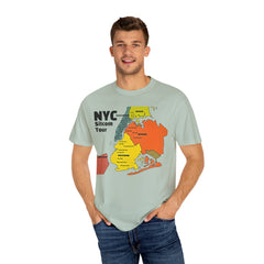 NYC Sitcoms Tour Comfort Colors T-shirt - Unisex Garment-Dyed