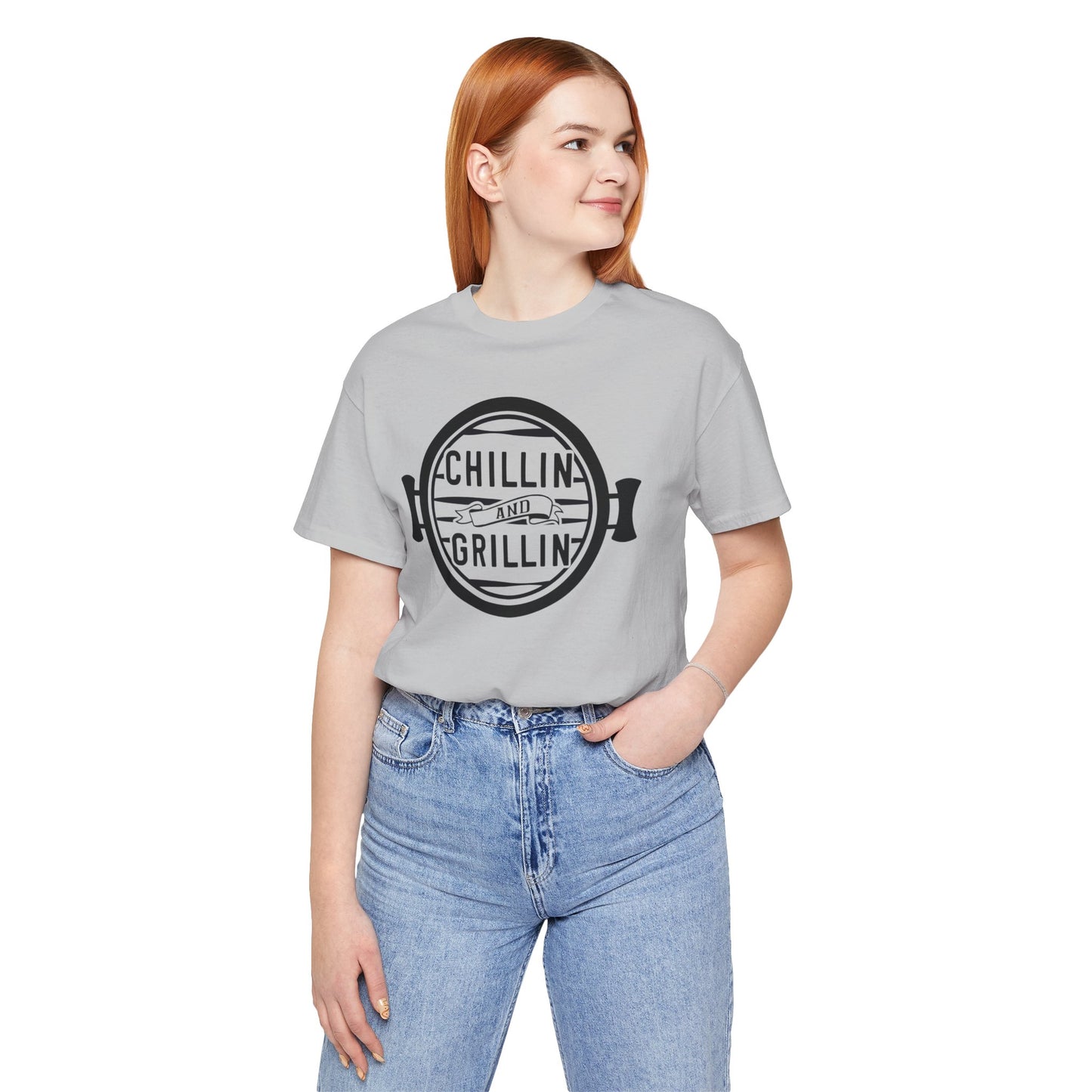 Grillin and Chillin, Unisex Softstyle T-Shirt