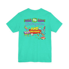 Personalized Name Kindergarten Teacher T-Shirt —  Kindergarten and Beyond Graphic Tee