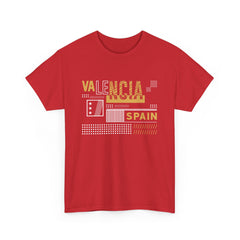 Valencia Spain Cities of The World Series Unisex Heavy Cotton Tee