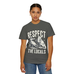 Alligator and Manatee Respect the Locals T-Shirt — Vintage Beach Vibes Graphic Tee