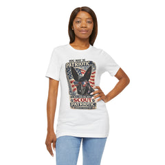 Personalized with your Dogs name and image - Patriotic Dog T-Shirt