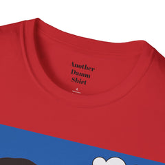 Feel Sucked Pop Art Guy Unisex Softstyle T-Shirt