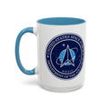 SPACE FORCE Emblem Accent Mug