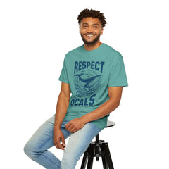 Respect the Locals Whale T-Shirt — Marine Conservation Graphic