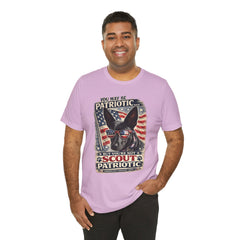 Personalized with your Dogs name and image Patriotic Dog T-Shirt