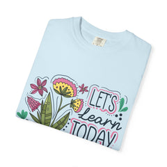 Floral Teacher T-Shirt - Comfort Colors Soft