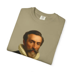 Kepler Coffee Quote T-Shirt — Astronomy Nerd Vintage Portrait Tee