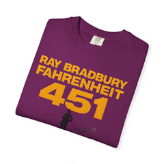Fahrenheit 451 Graphic T-shirt, Unisex Book Lover Tee, Literary Gift, Reading Enthusiast Apparel, Ray Bradbury Merch, Cozy Casual Wear