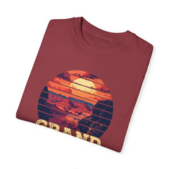 Grand Canyon National Park Graphic, Comfort Colors Soft Relaxed Fit Unisex Garment-Dyed T-shirt