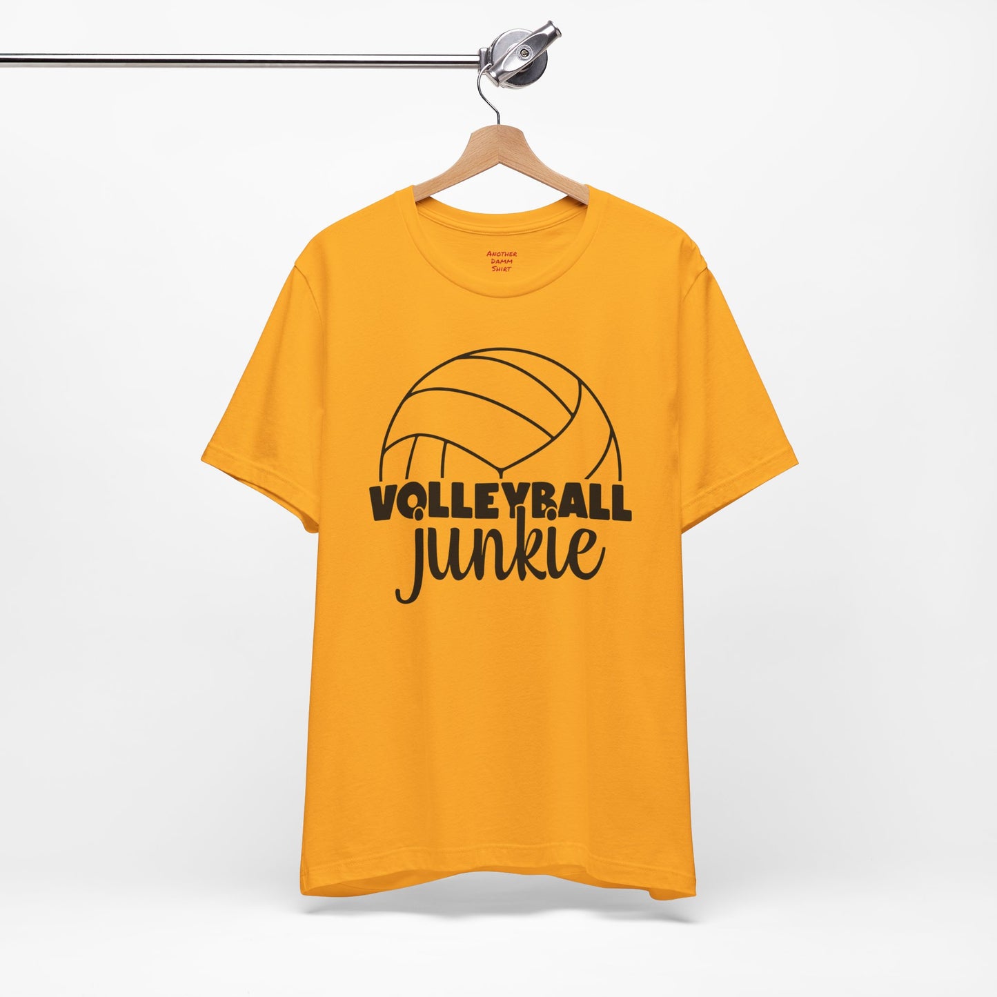 Volleyball Junkie T Shirt,Volleyball t-shirt,spike shirt,volleyball gift,sports tee,team shirt,player gift,coach gift,Love Volleyball,Spike