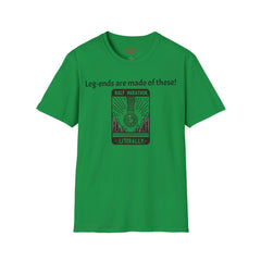 Leg Amputee Humor - Unisex Softstyle T-Shirt / Running a Marathon / One Leg Humor / Awards Medal / Funny Story / One Leg Warrior