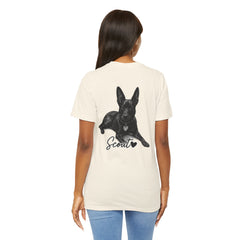 Dog Mom T-Shirt — Personalized Your Dog Image  Tee (Custom Name)