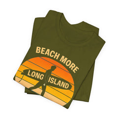 Turtle Beach Vibes Unisex Tee - Surf's Up Long Island | Summer Shirt