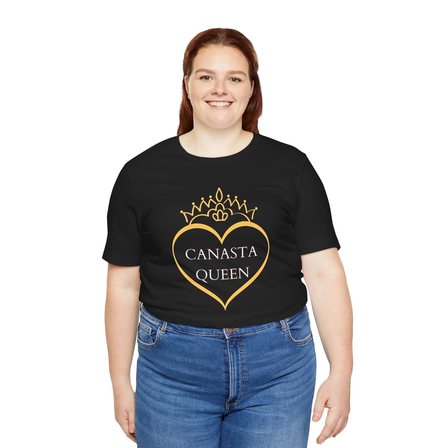 Canasta Queen Heart - Graphic Unisex Tee