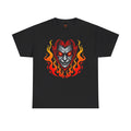 Flaming Fire Vampire - Graphic Unisex Heavy Cotton Tee