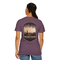 Carlsbad Caverns Graphic T-Shirt, Unisex Vintage Tee, Gift for Nature Lovers, Adventure Apparel, Travel Souvenir, Outdoorsy Casual Wear