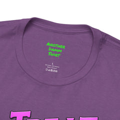 Personalized Treat Dealer T-Shirt — Funny Pet Lover Tee with Girl and Dog on Purple Couch