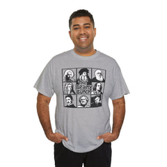 The Brainy Bunch Tee — Vintage Scientist Portraits Graphic T-Shirt