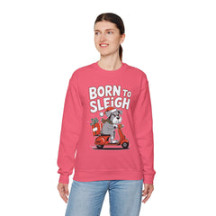 Born To Sleigh - Unisex Heavy Blend™ Crewneck Sweatshirt