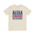 Alexa Change The President Shirt, Funny Political T-Shirt,Patriot Shirt,Anti Democrat Shirt,Republican Shirt,Conservative Shirt,4th of July