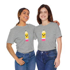 Emoji TEACHER PENCIL- Graphic Unisex Jersey Short Sleeve Tee