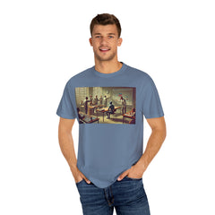 XTC Influenced Making Plans For Nigel Mural Graphic - Unisex Comfort Colors Shirt