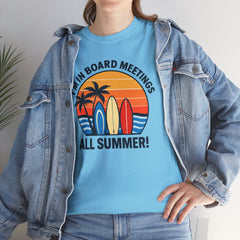 Summer Vibes Tee - Fun Casual Wear for Beach Lovers, Humor Tee, Gift for Surfing Enthusiasts, Summer Fashion