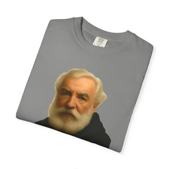 Alexander Graham Bell Quote T-Shirt — "I invented the phone. And somehow people still don't pick up."