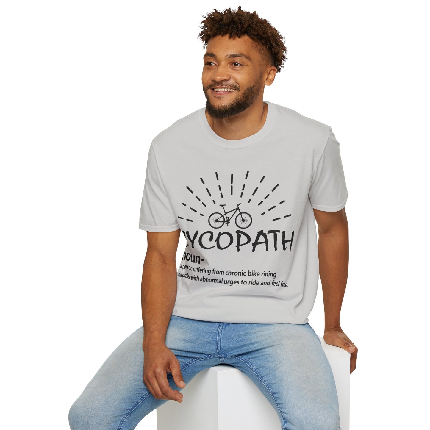 Bicycle Cycopath Unisex Soft Style T Shirt