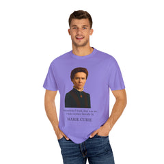 Marie Curie Portrait T‑Shirt — "I Make Science Literally Lit" Science Tee