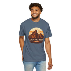 Capitol Reef National Park Graphic, Comfort Colors Soft Relaxed Fit Unisex Garment-Dyed T-shirt