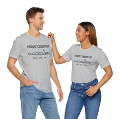MERRY  CHRISTMAS Submarine Brotherhood -Unisex Jersey Short Sleeve Tee