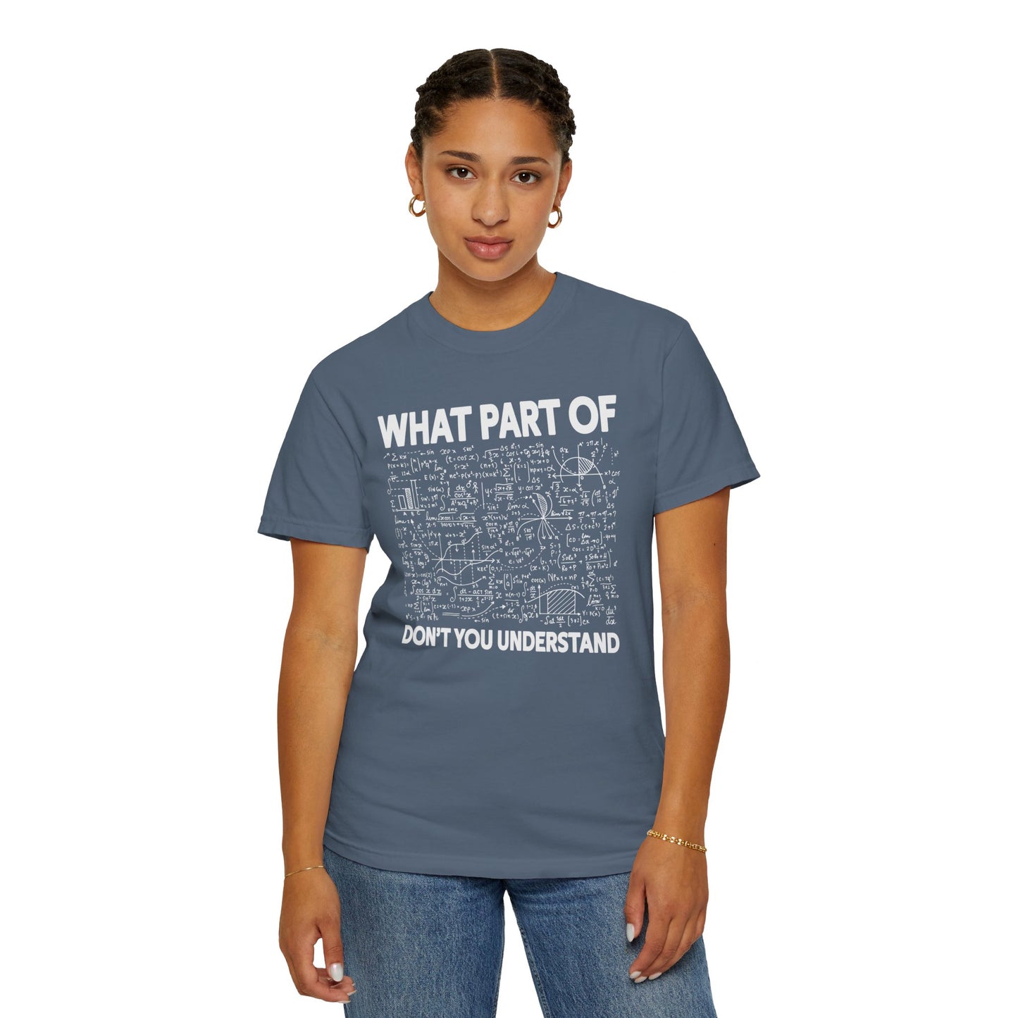 What Part of Calculus Don't You Understand, Comfort Colors Unisex Garment-Dyed T-shirt