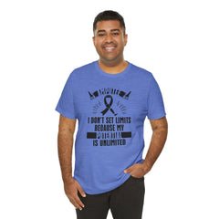 Motivational Amputee Quote - Unisex T Shirt