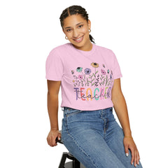 Floral Teacher Appreciation T-Shirt - Comfort Colors Soft