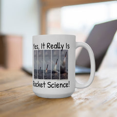 Yes, It Really Is Rocket Science Mug - US Navy Submarine Launched Tomahawk Missile, Submarine Veteran Gift