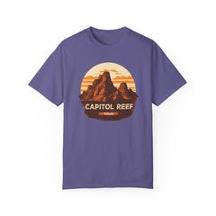 Capitol Reef National Park Graphic, Comfort Colors Soft Relaxed Fit Unisex Garment-Dyed T-shirt